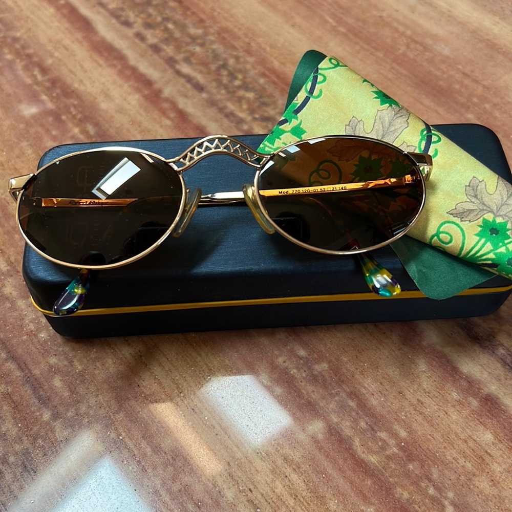 Robert Rudger vintage sunglasses.  Not new but in excellent condition.